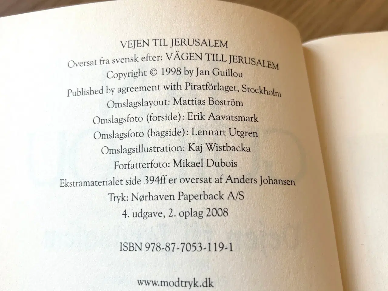 Billede 3 - Vejen til Jerusalem af Jan Guillou