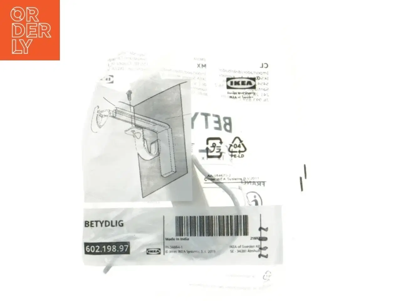 Billede 1 - IKEA gardin beslag BETYDLIG fra IKEA