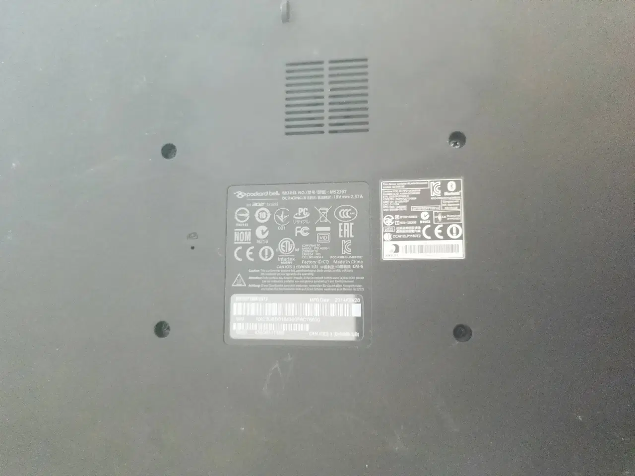 Billede 4 - EasyNote ENTG71BM Packard Bell Laptop Bærbar