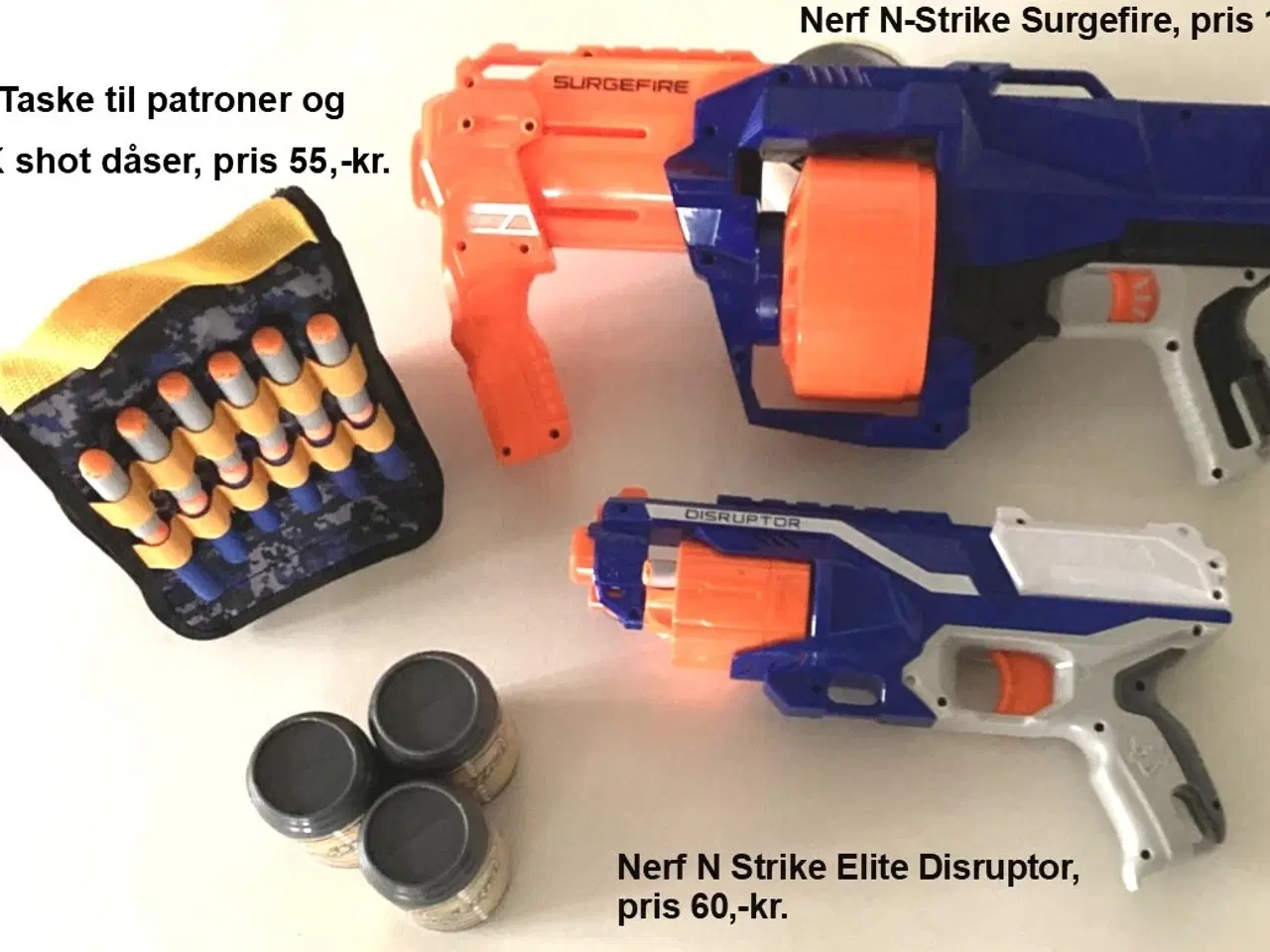 Billede 1 - Blandet legetøj, Nerf N-Strike Surgefire