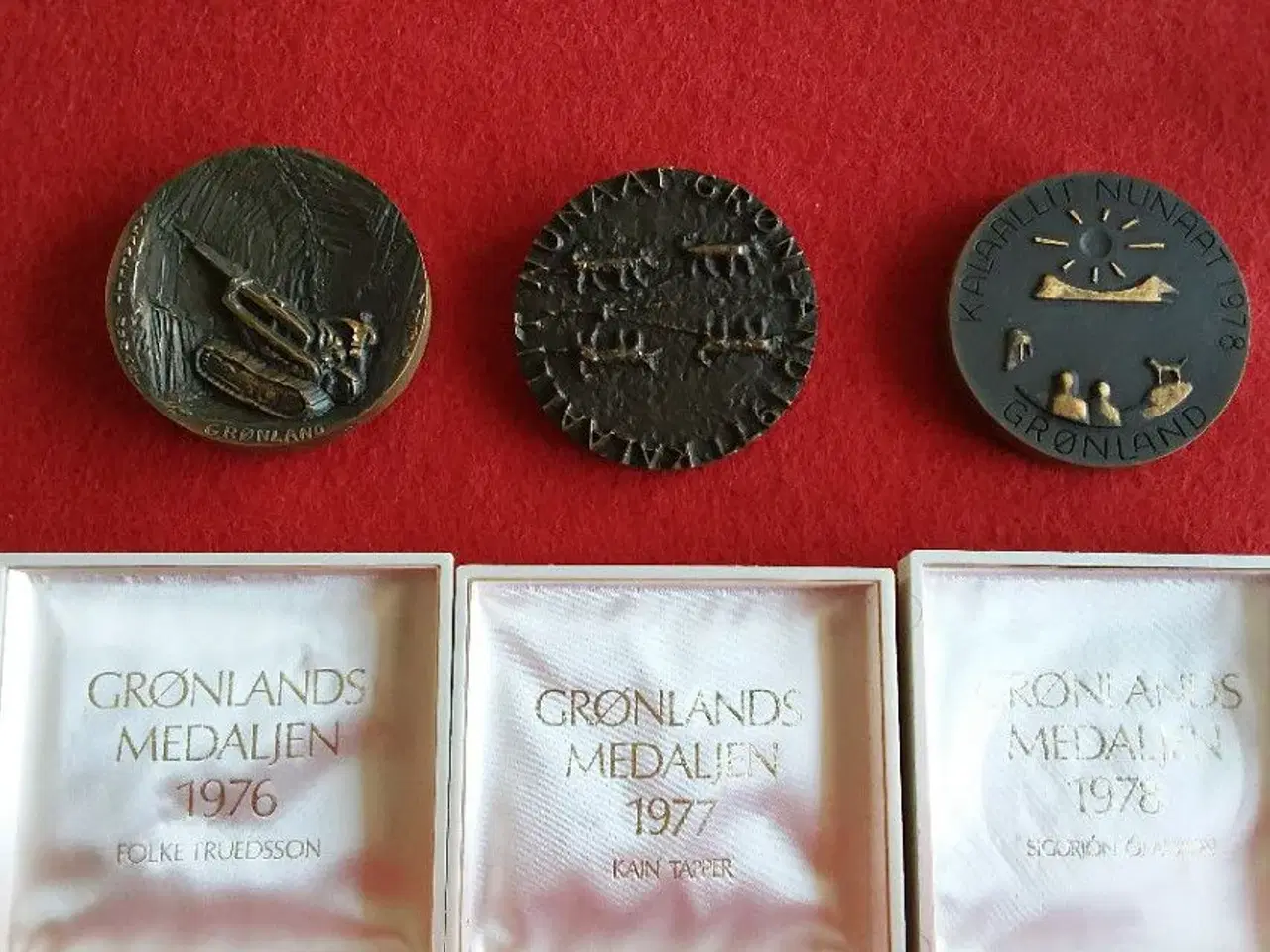Billede 2 - Anders Nyborg medaljer Grønland