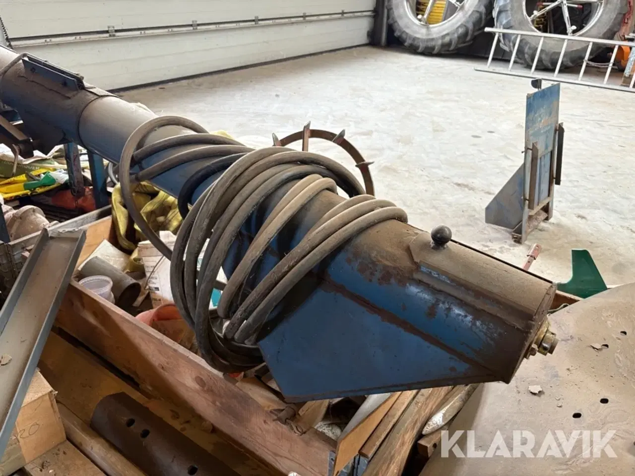 Billede 4 - Hydraulisk korn/gødningssnegl Je-ma