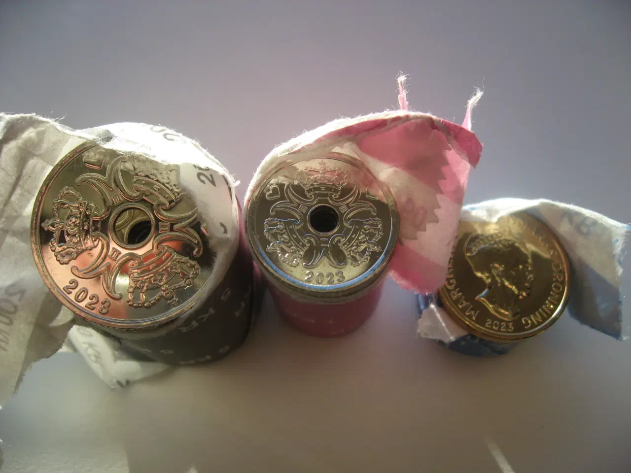 Billede 2 - Nye/Unc 2023 Mønter 1,5.10 kr fra bankrulle