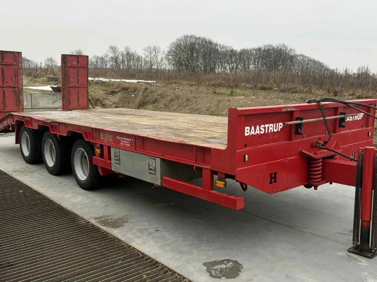 Billede 1 - Herbst 27 TON MASKINTRAILER