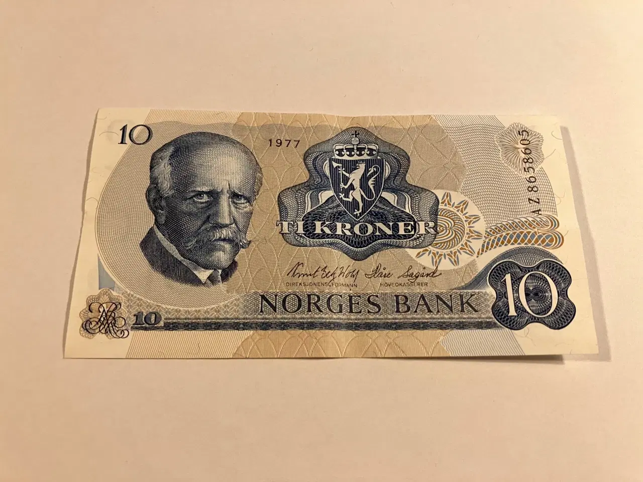 Billede 1 - 10 Kroner Norge 1977