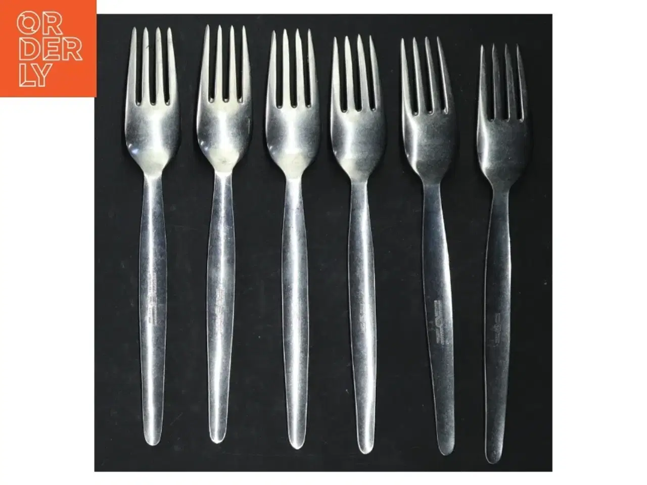 Billede 3 - Spise gafler (str. 19 cm. 6 styk)