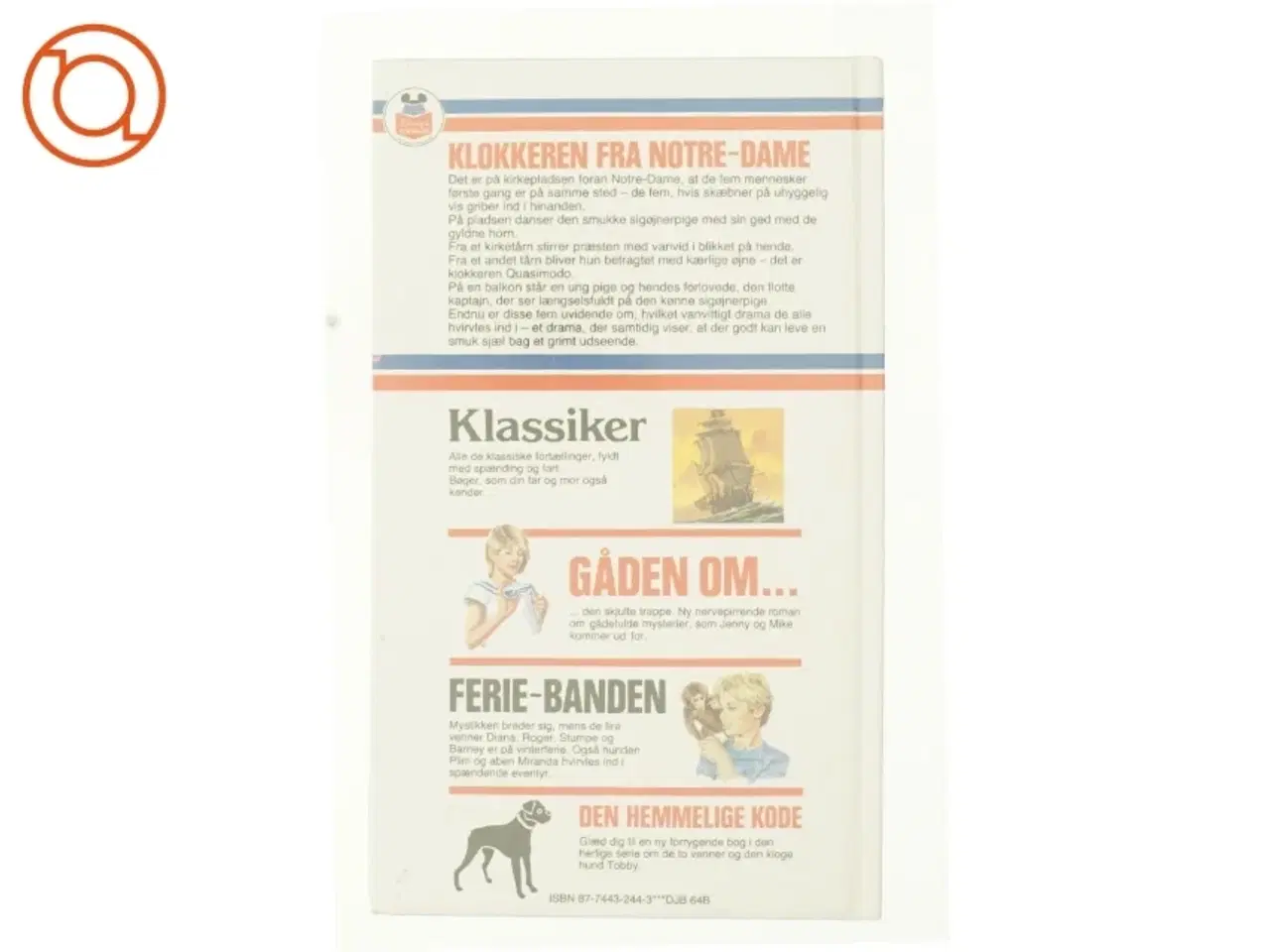 Billede 2 - Klokkeren fra notre dame 2. del af Victor Hugo (bog)
