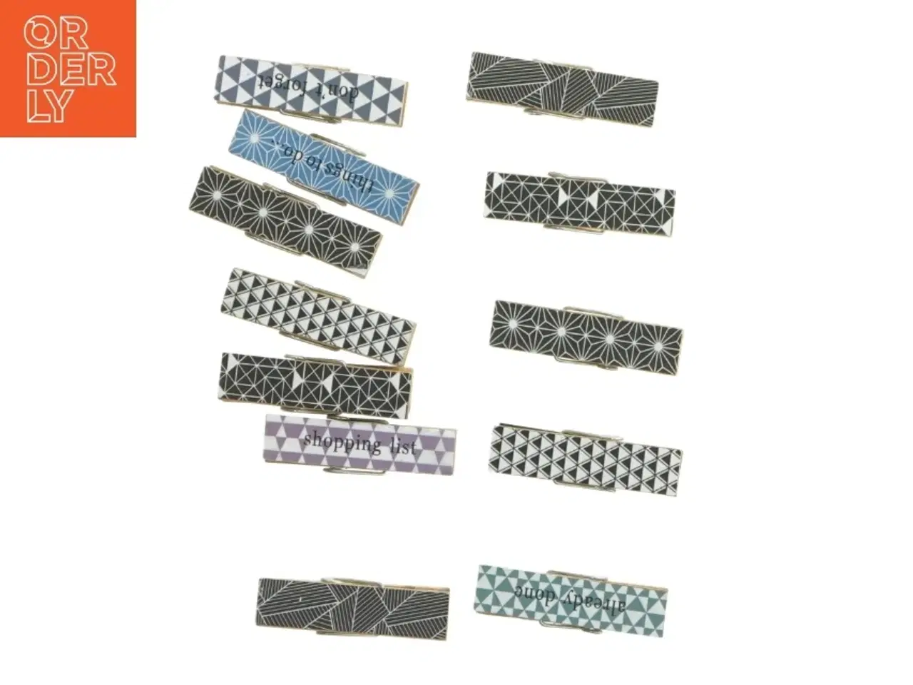 Billede 3 - Magnet Dekorative træklemmer (str. 7,5 cm)