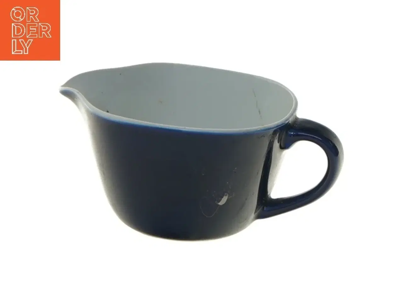 Billede 1 - Flødekande i porcelæn (str. Ø 8 cm)