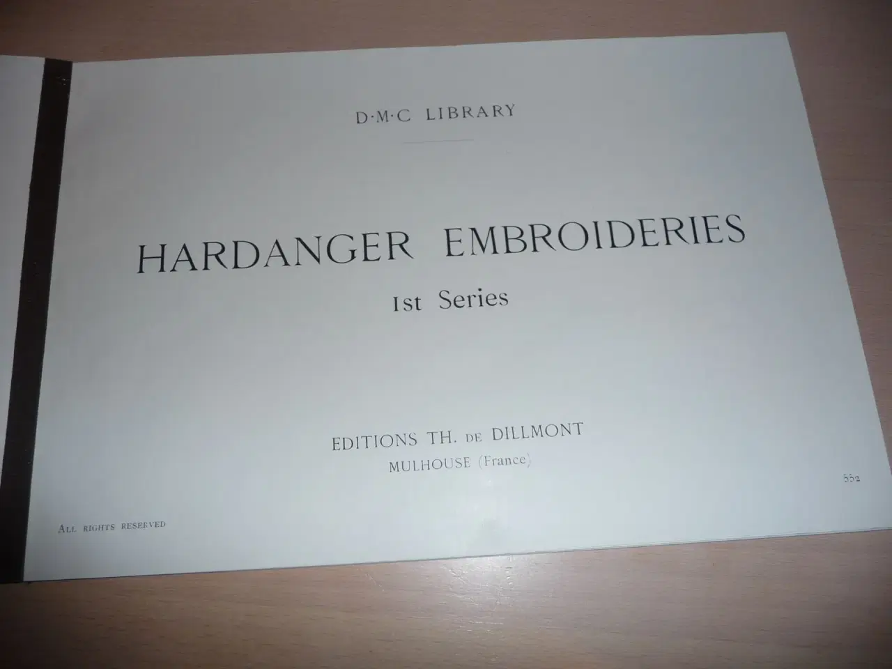 Billede 2 - hardanger D.M.C library