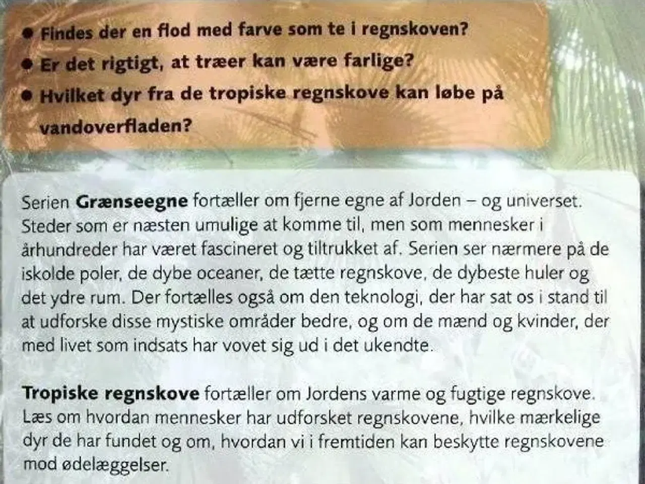 Billede 2 - Tropiske regnskove 