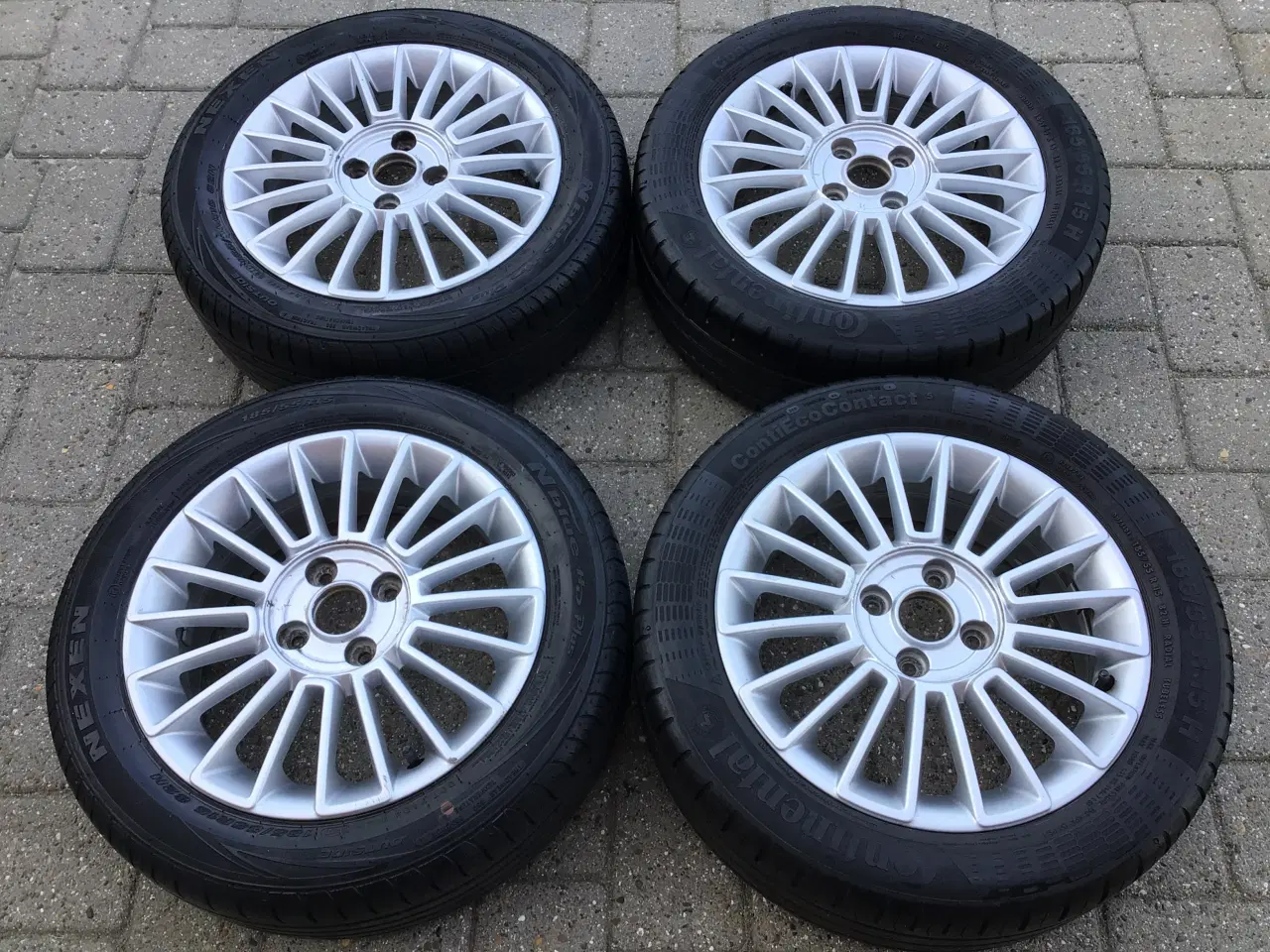 Billede 1 - Alu fælge til Vw Up