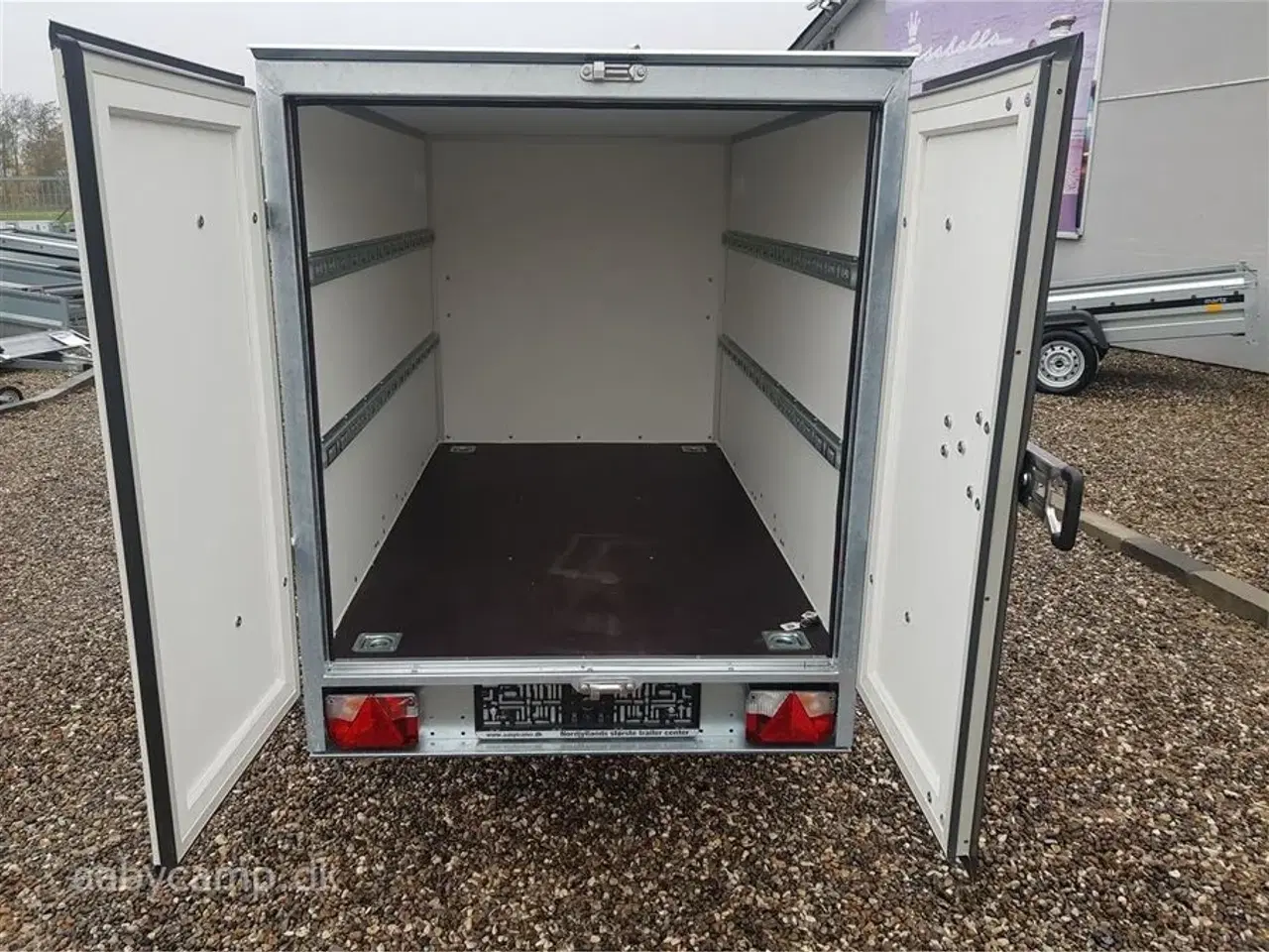 Billede 2 - 0 - Blyss Cargo F7520D m. Døre   Mini Cargo trailer str. 204x115X125 cm med 2 døre Fin kvalitet