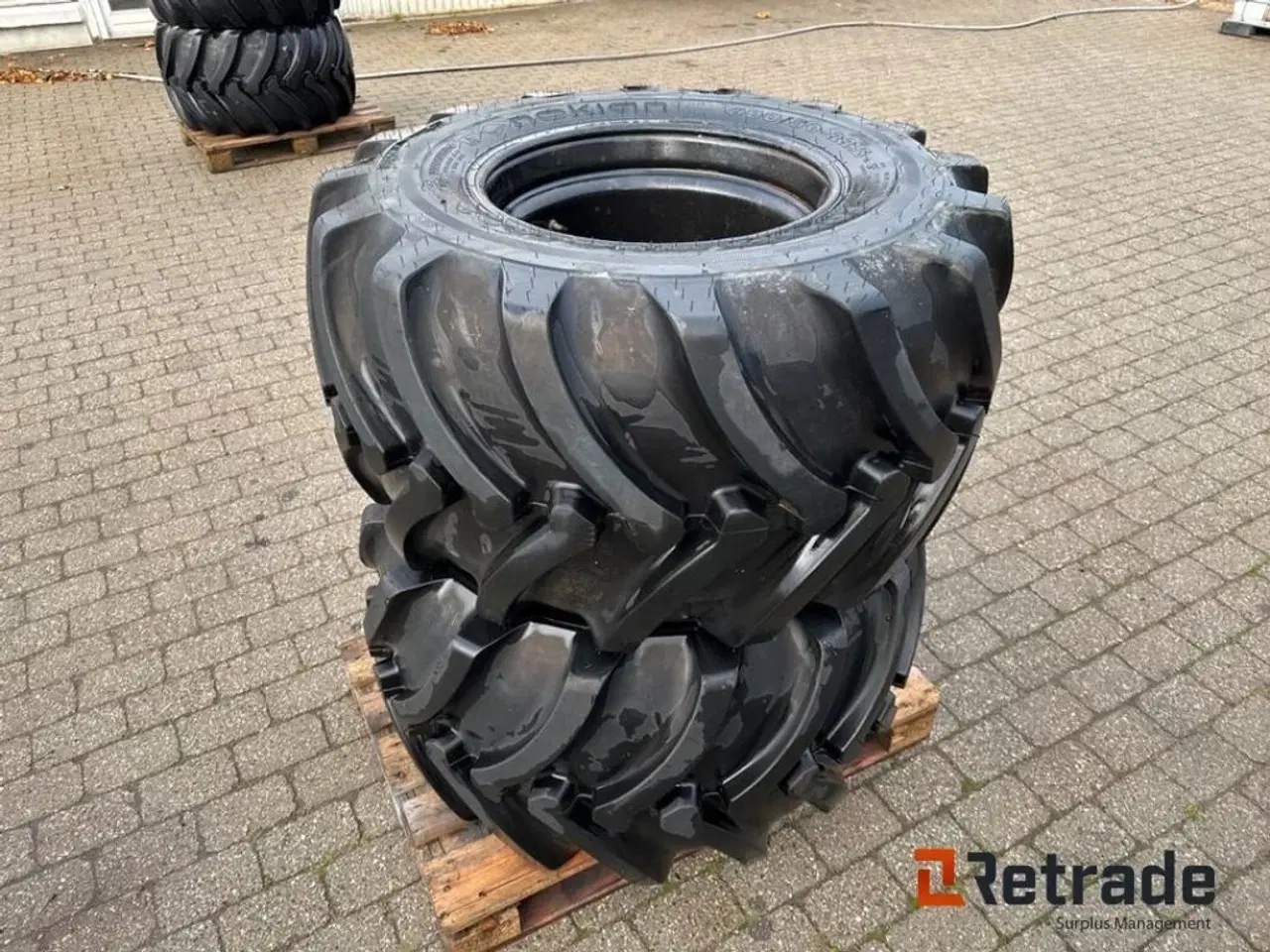 Billede 4 - - - - 2 stk Nokian dæk 600/50-22,5 / 2 pcs Nokian tires 600/50-22.5