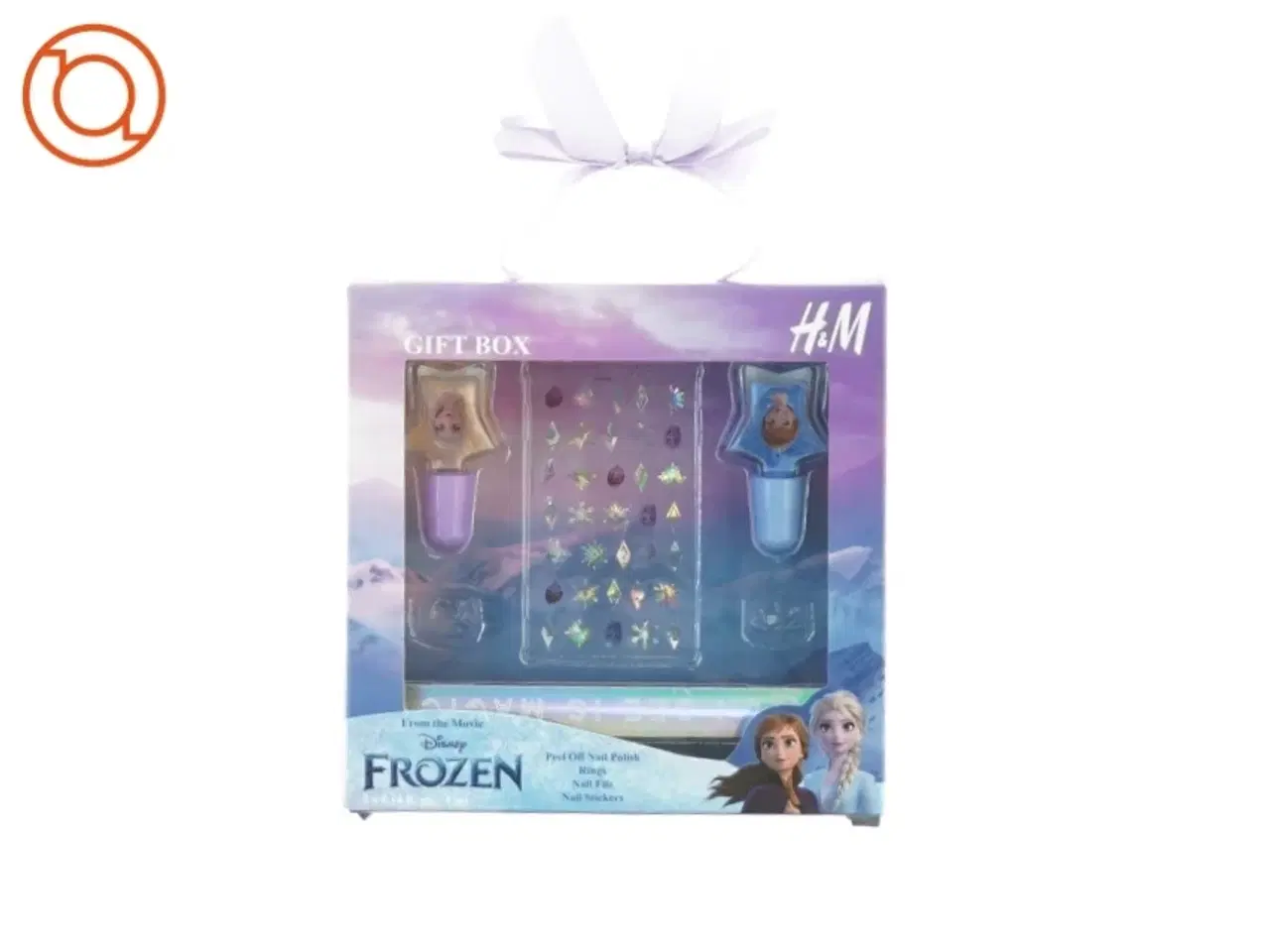 Billede 1 - Negle tilbehør med Frozen motiv fra H&M (str. 15 x 14 cm)