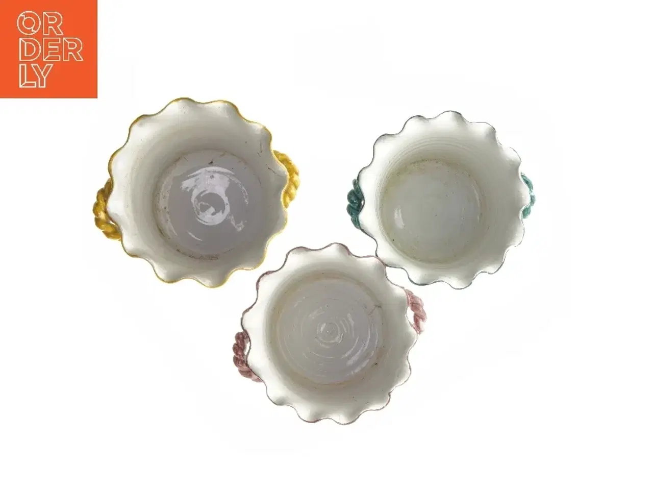 Billede 3 - Keramiske blomsterpotter fra Torben Danmark (str. Ø 15x14 cm)