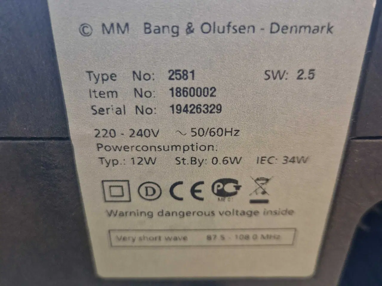 Billede 3 - Beosound 1 sælges