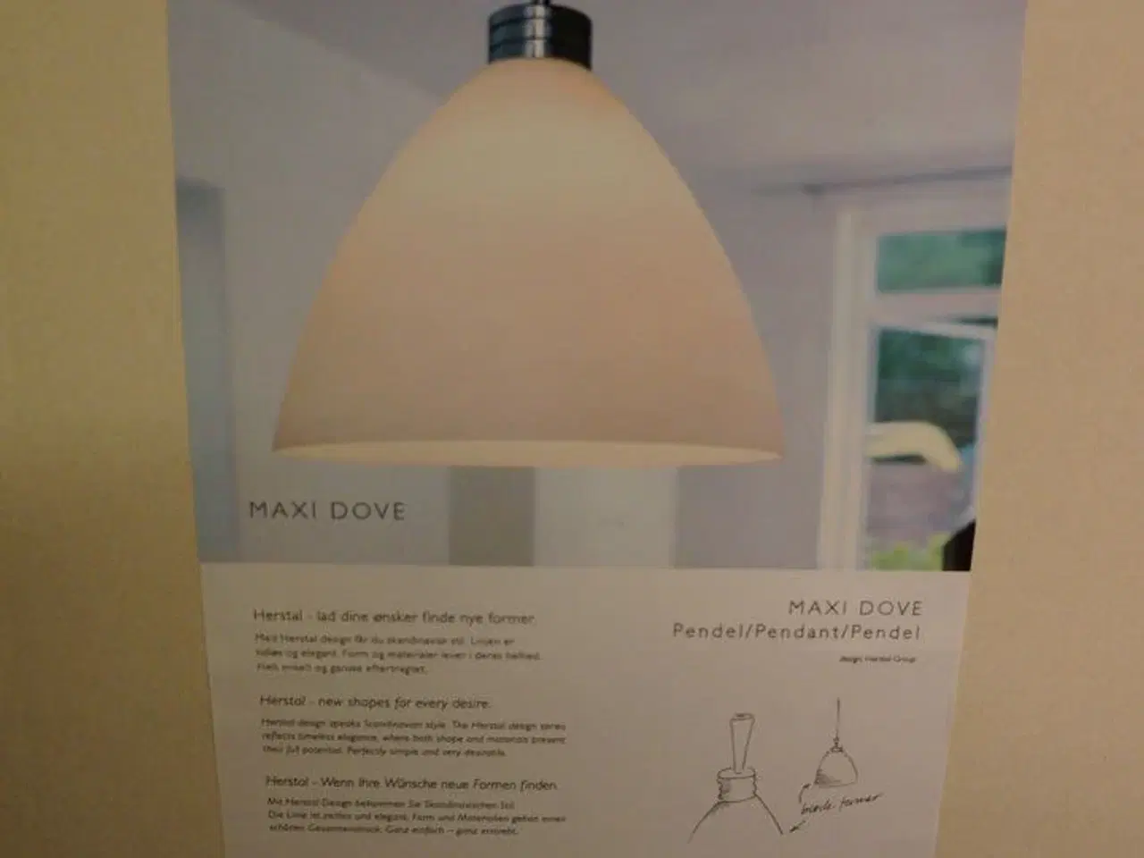 Billede 2 - Lampe HERSTAL