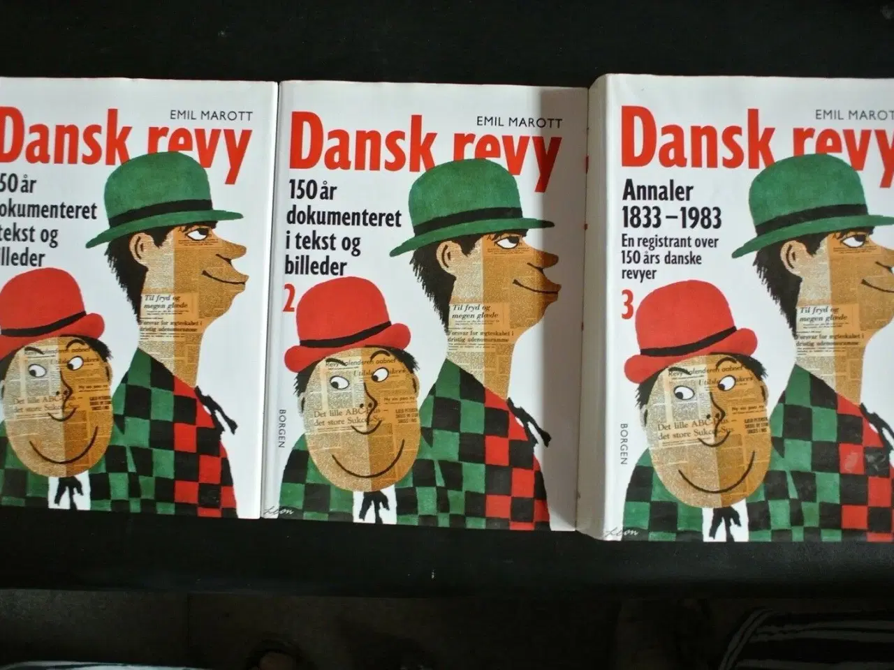 Billede 2 - dansk revy 1-3 - 150 år dokumenteret i tekst og , 