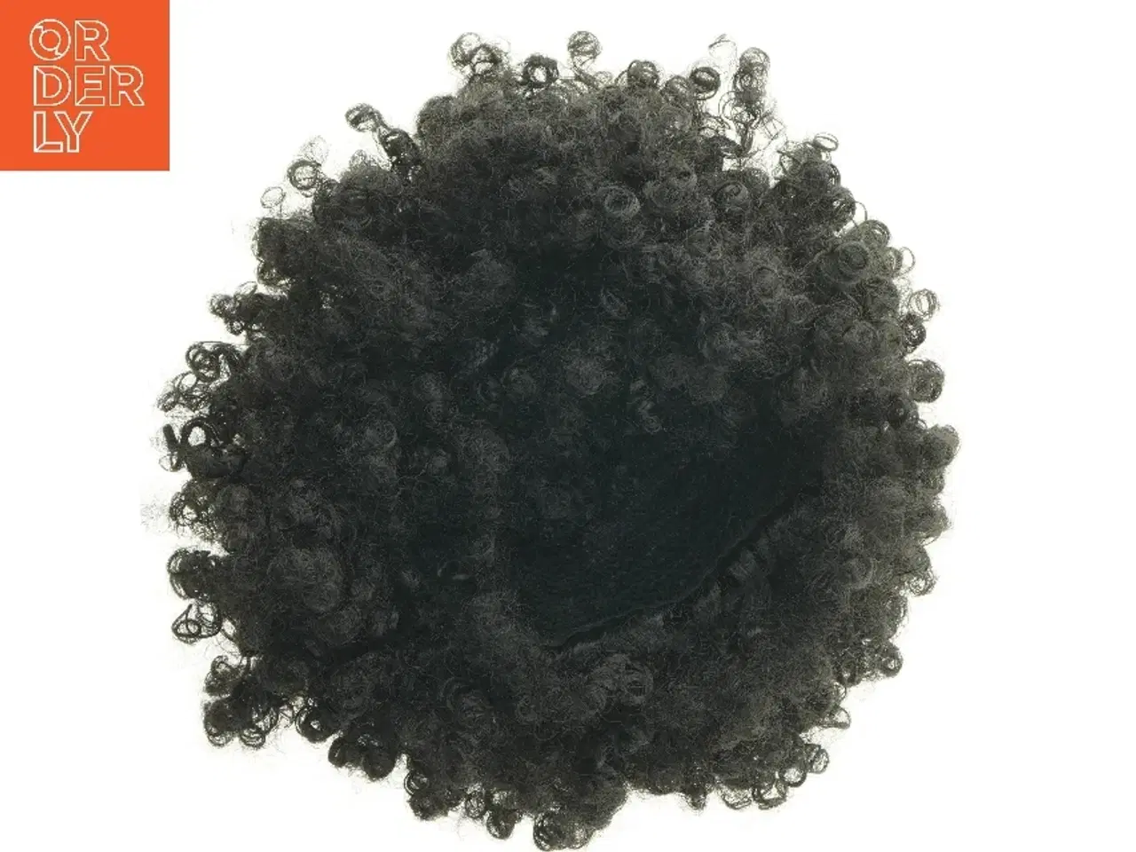 Billede 3 - Sort paryk (str. Ø 30 cm)