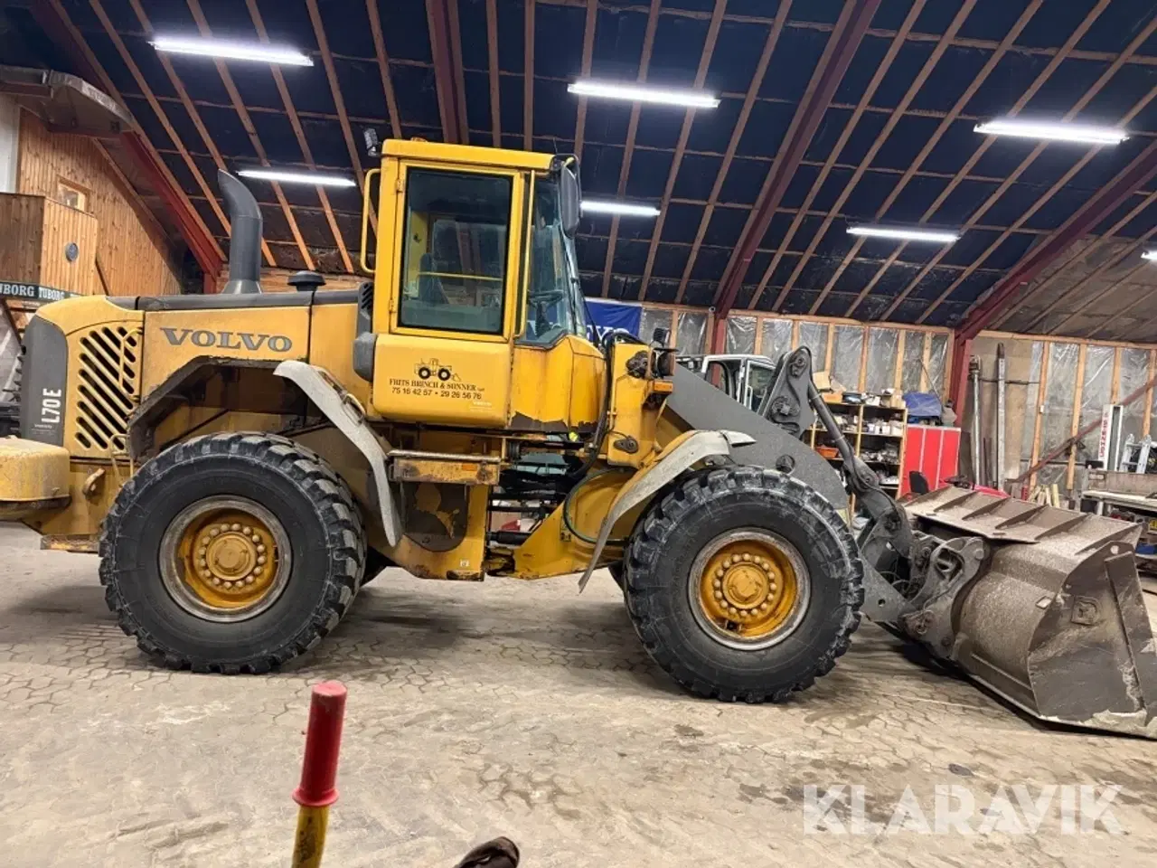 Billede 5 - Gummiged Volvo L70E