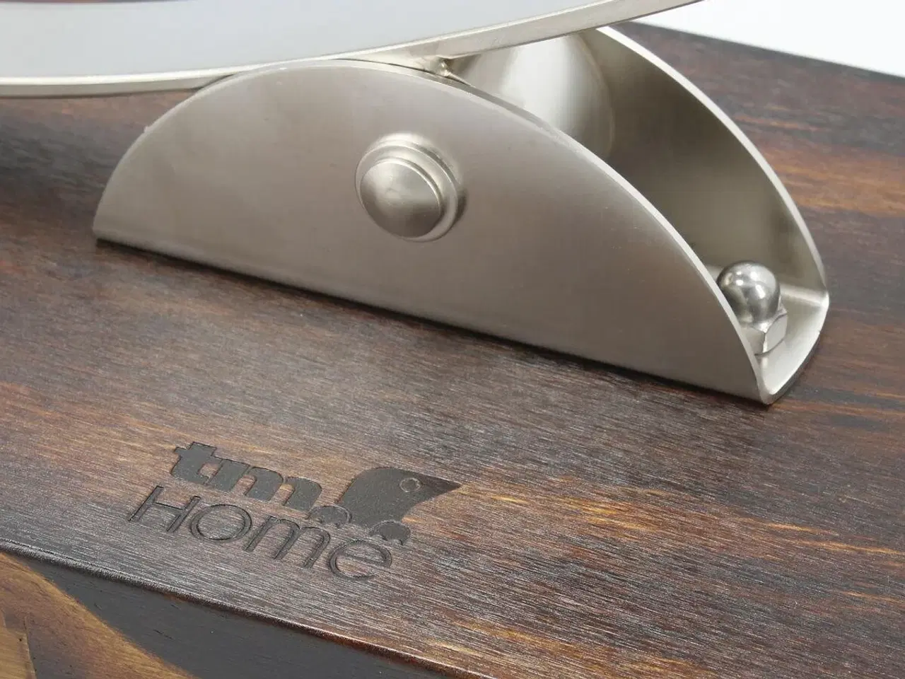 Billede 10 - Skinkeholder i træ TM Home - roterende, mørkebrun