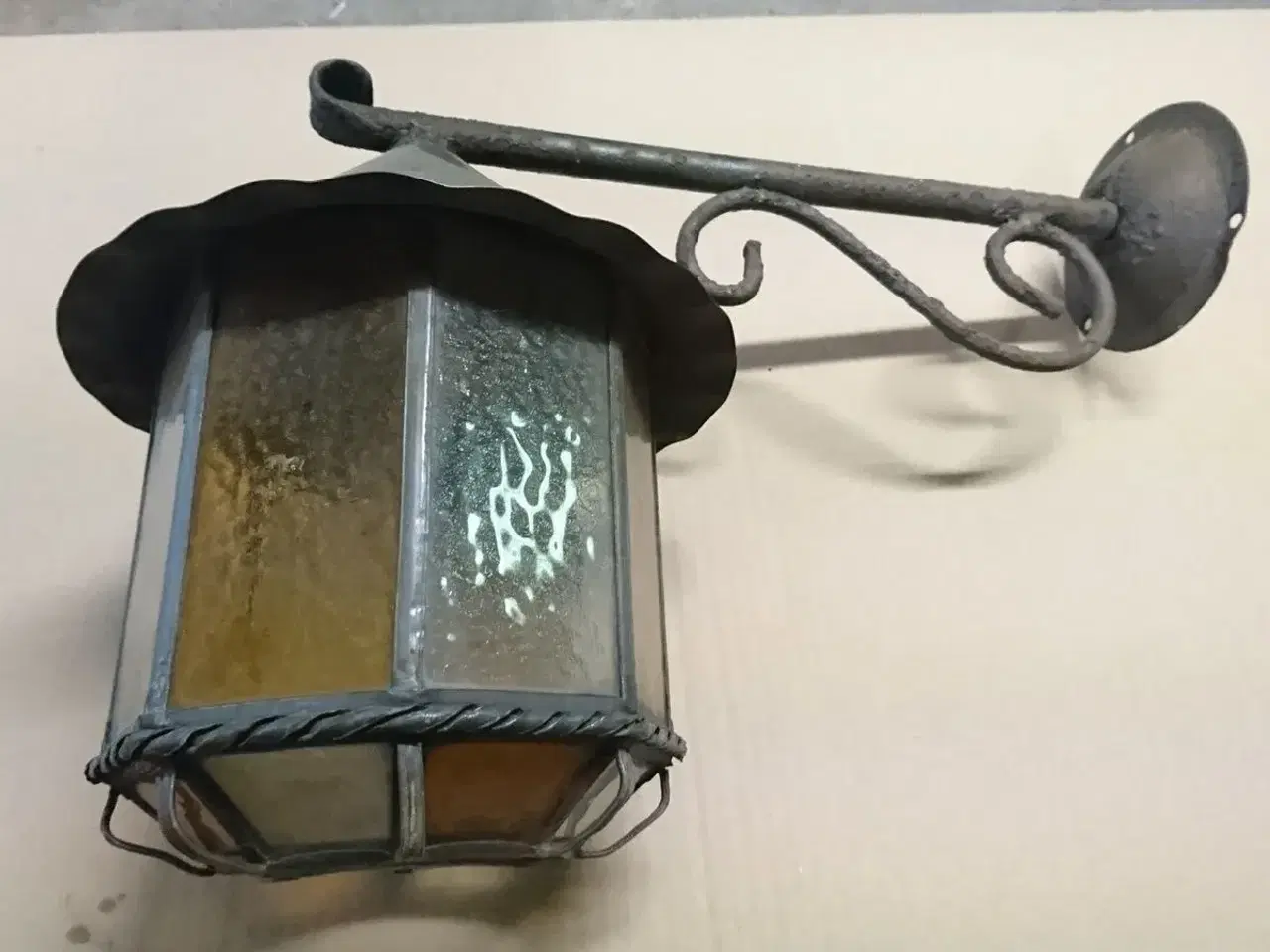 Billede 1 - Kobberlampe