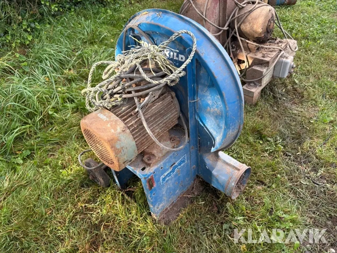Billede 2 - Kornblæsere med rør Kongskilde TRL75 2 styk.