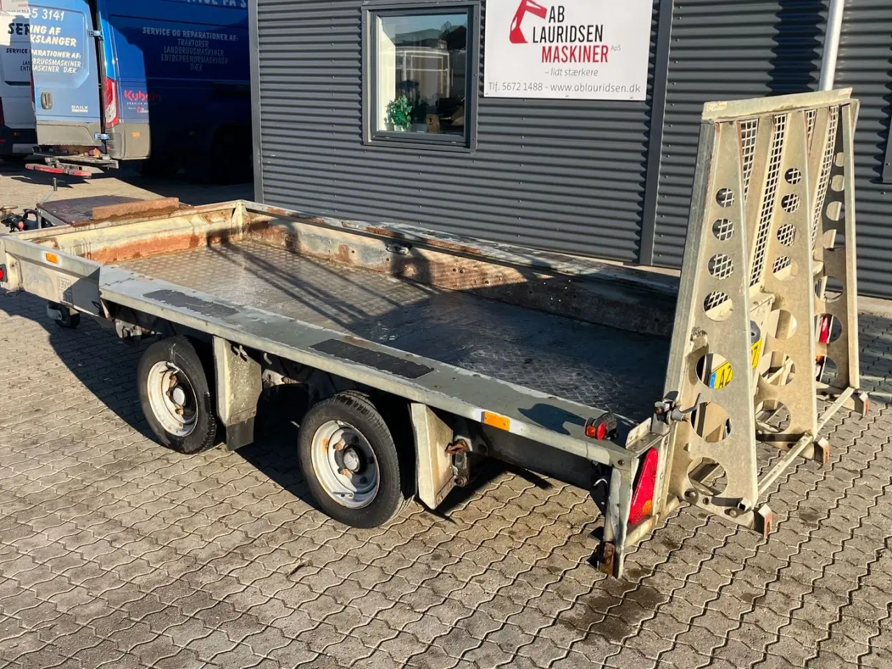 Billede 2 - Ifor Williams gx125 HD-R 3500kg maskintrailer Nysynet