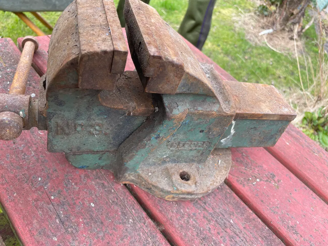 Billede 3 - 5 stk. Record og Matador stål skruestik 