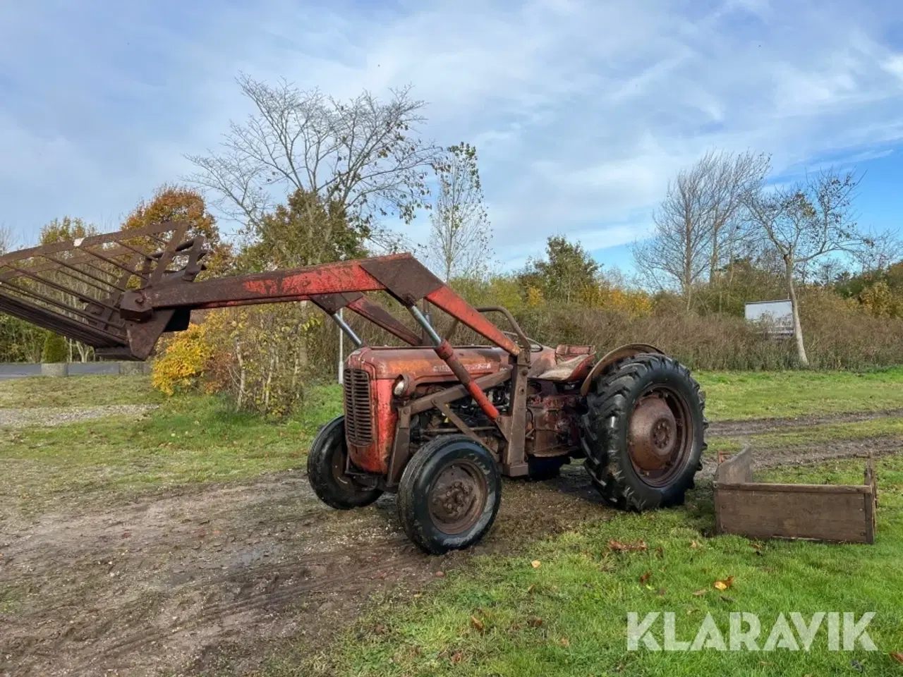 Billede 1 - Veterantraktor Massey-Ferguson 35