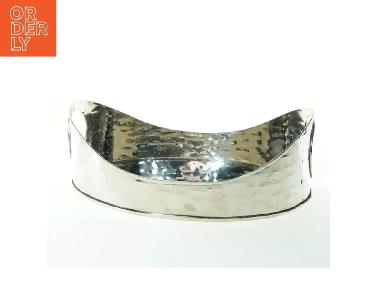 Billede 1 - Hammerslået stål fad / bakke fra Sia (str. 38 cm)