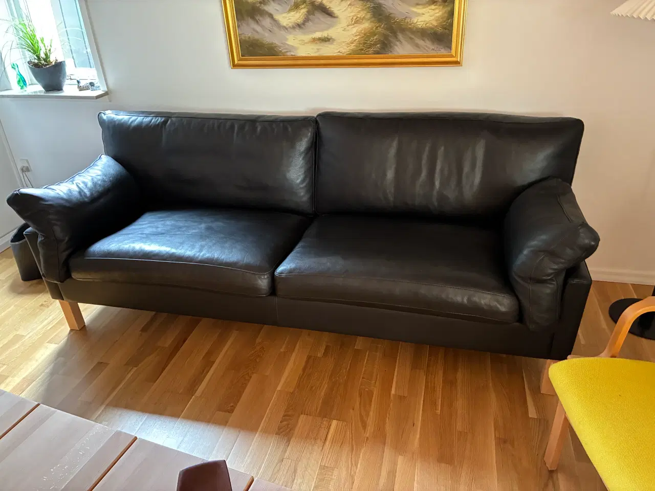 Billede 1 - Lædersofa