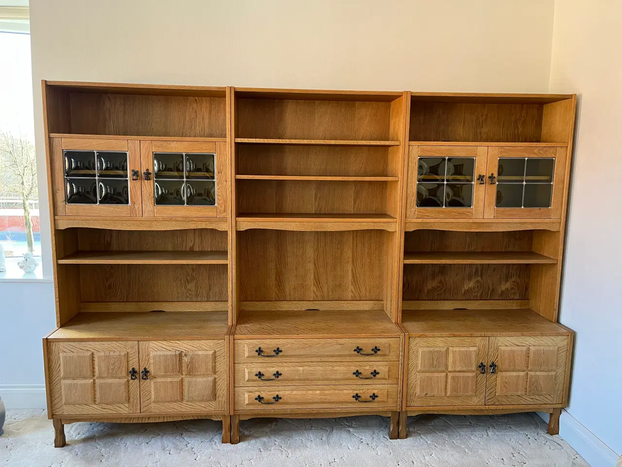 Billede 9 - Syret eg reol system