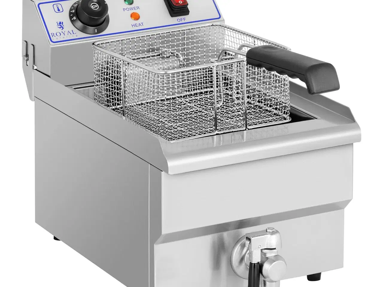 Billede 6 - Frituregryde 10 Liter – med Afløbshane – 3,2 kW