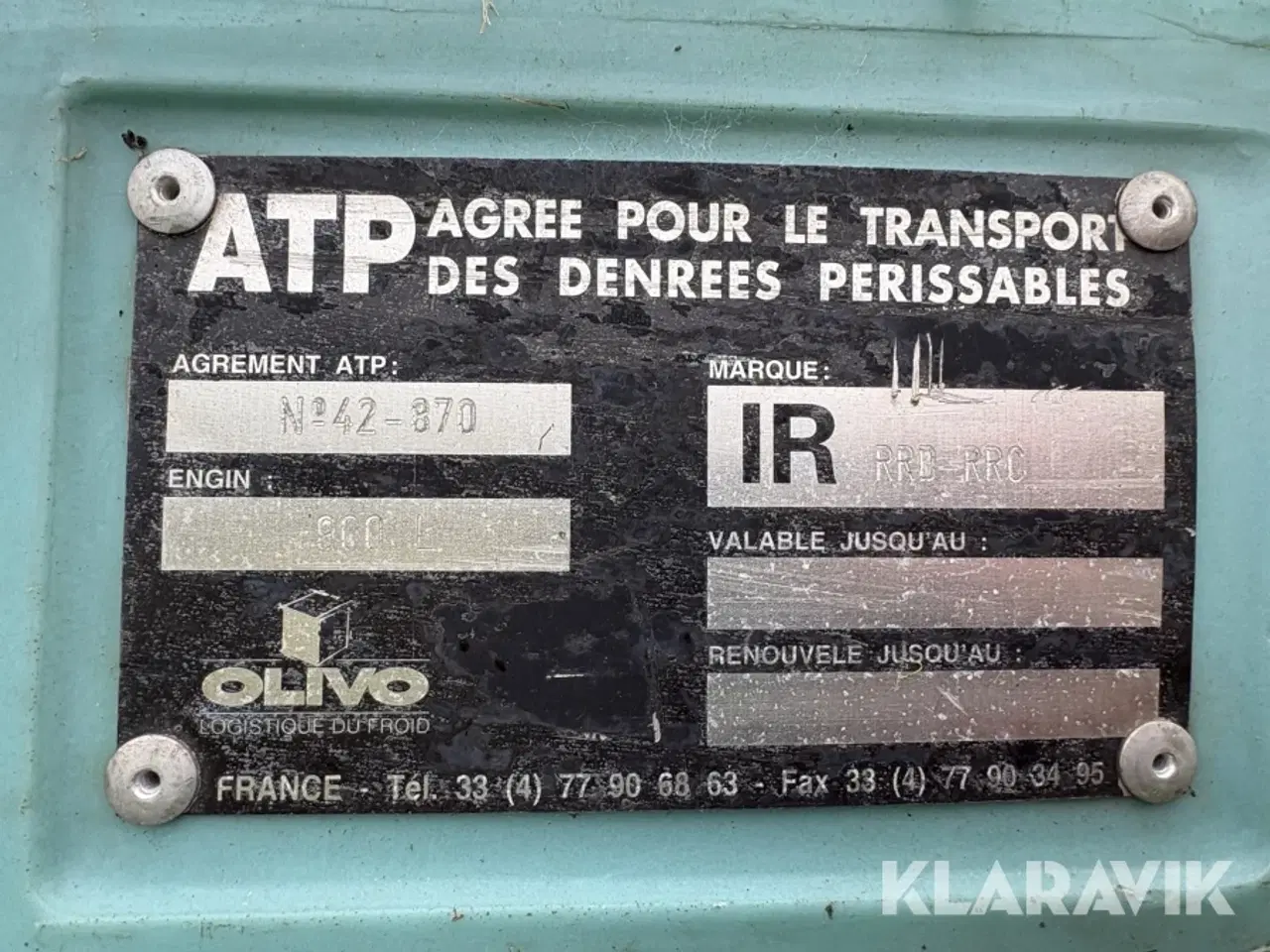 Billede 5 - Kølekasser Olivo, ATP 900L 4 styk.