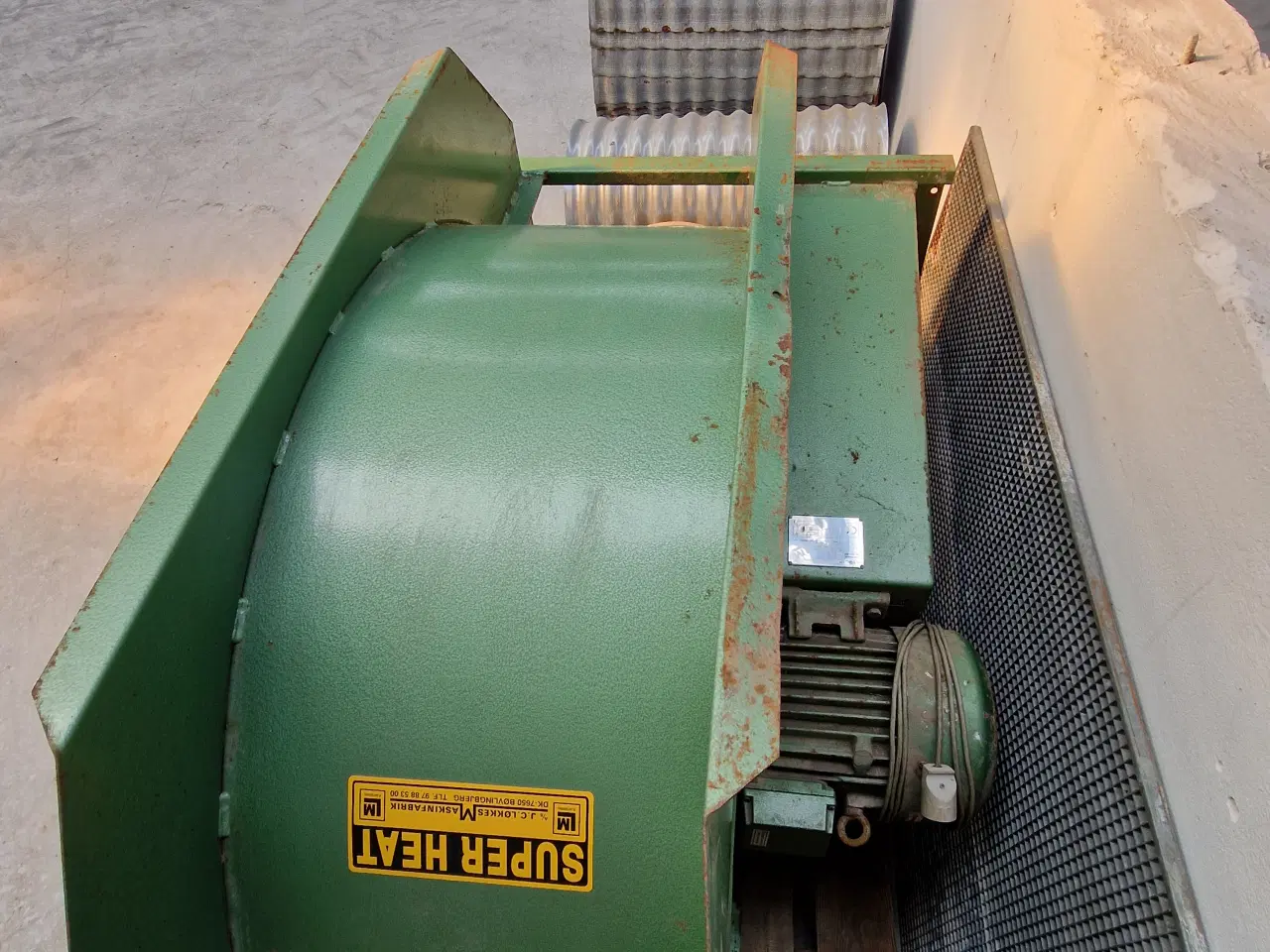 Billede 2 - Korntørring: Lavtryksblæser 10 hk (7,5 kW)
