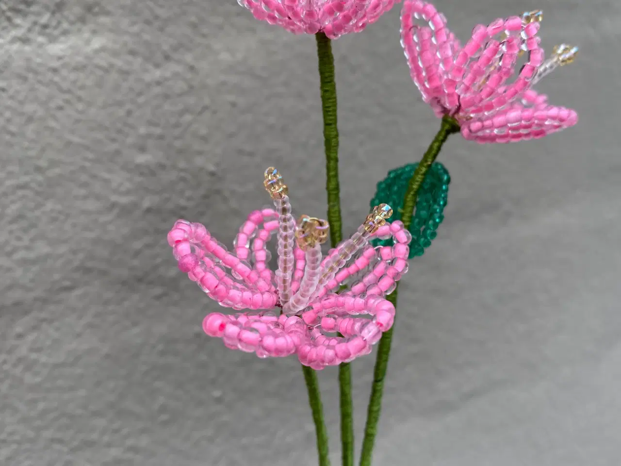 Billede 19 - Unikke evigheds blomster, lavet af perler