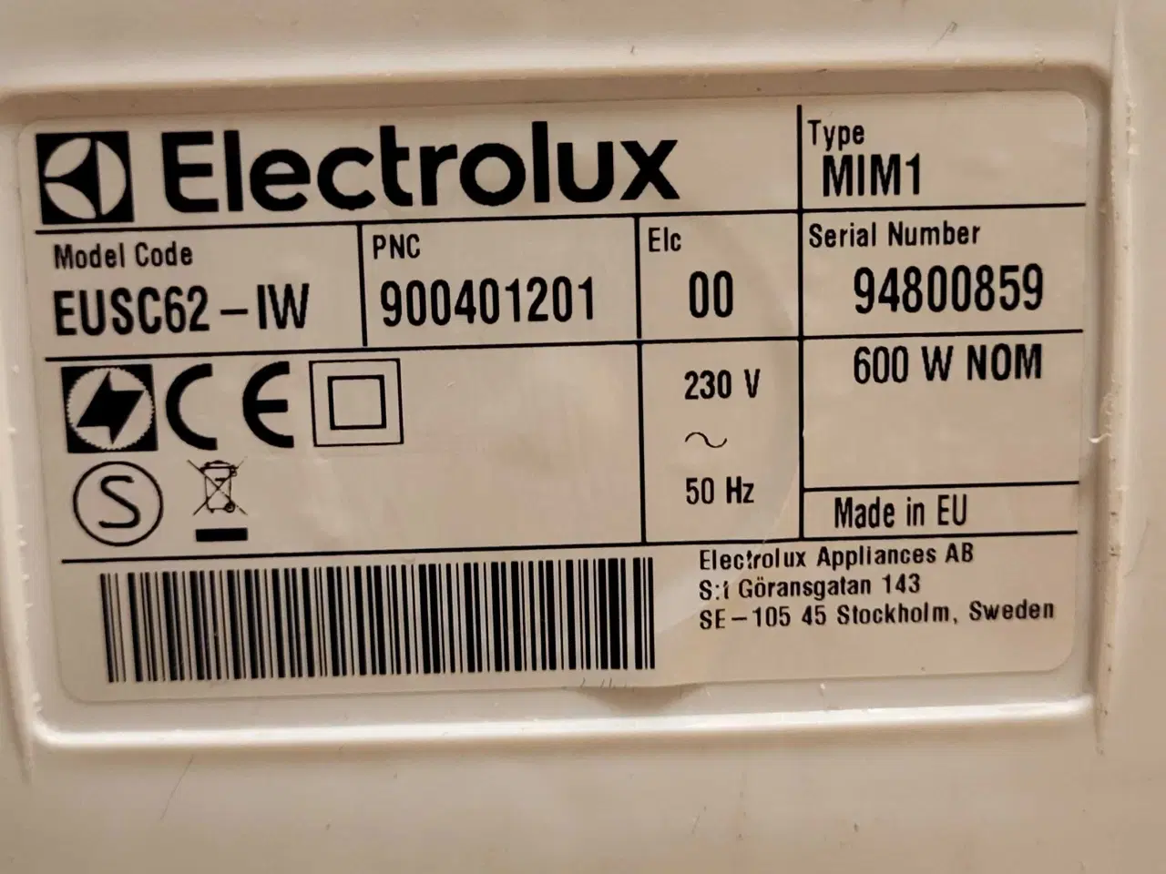 Billede 7 - Støvsuger Electrolux ultrasilencer