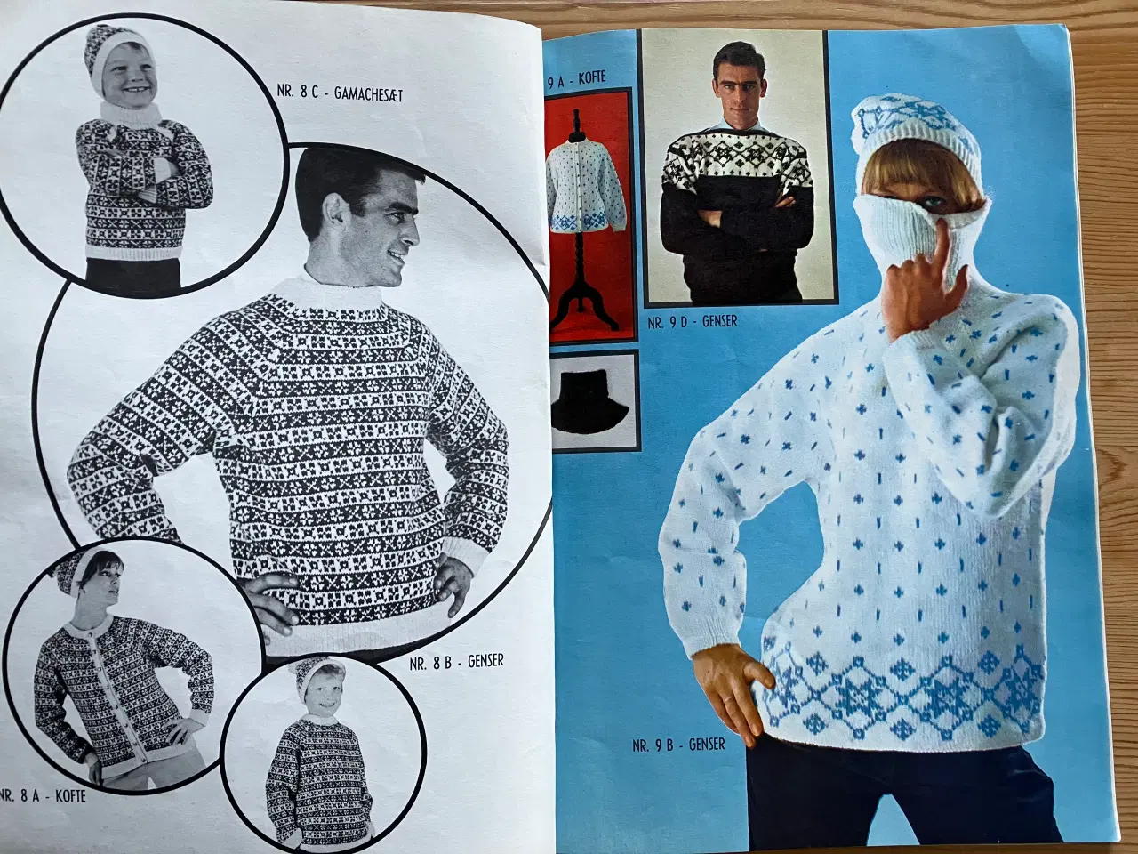 Billede 4 - Opskriftshæftet Færøstrik i Dale-garn.