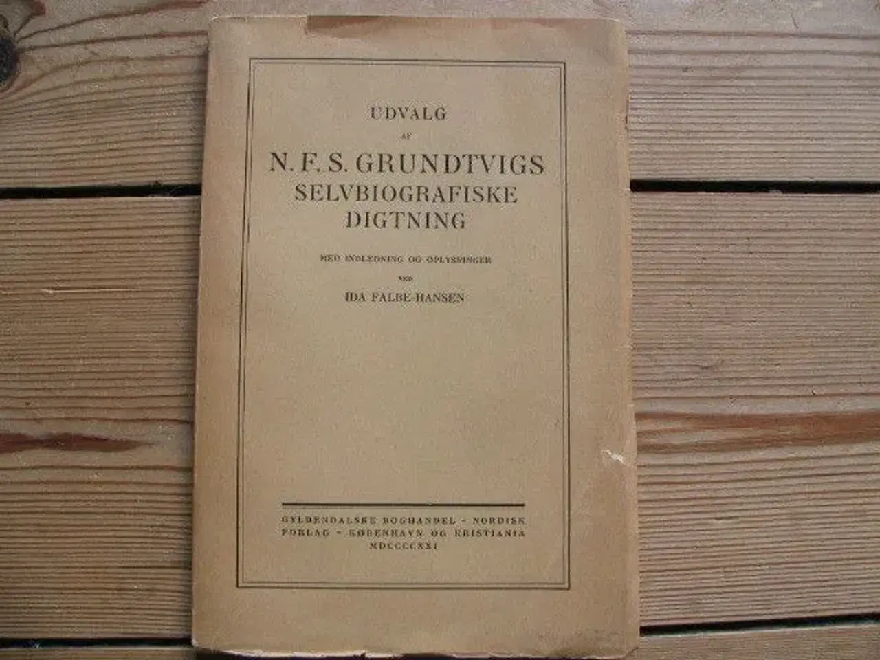 Billede 1 - Udvalg af N.F.S. Grundtvig (1783-1872) 