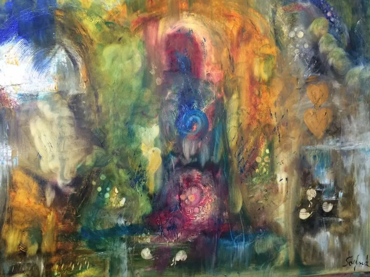 Billede 1 - olie maleri