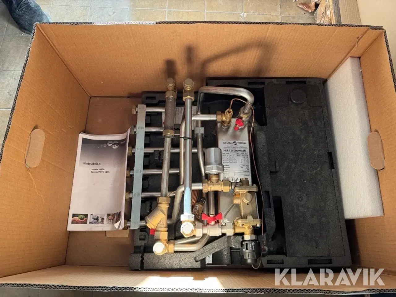 Billede 2 - Fjernvarme Unit Gemina Termix T16H+-1 - 40HP G3/4" varmeveksler