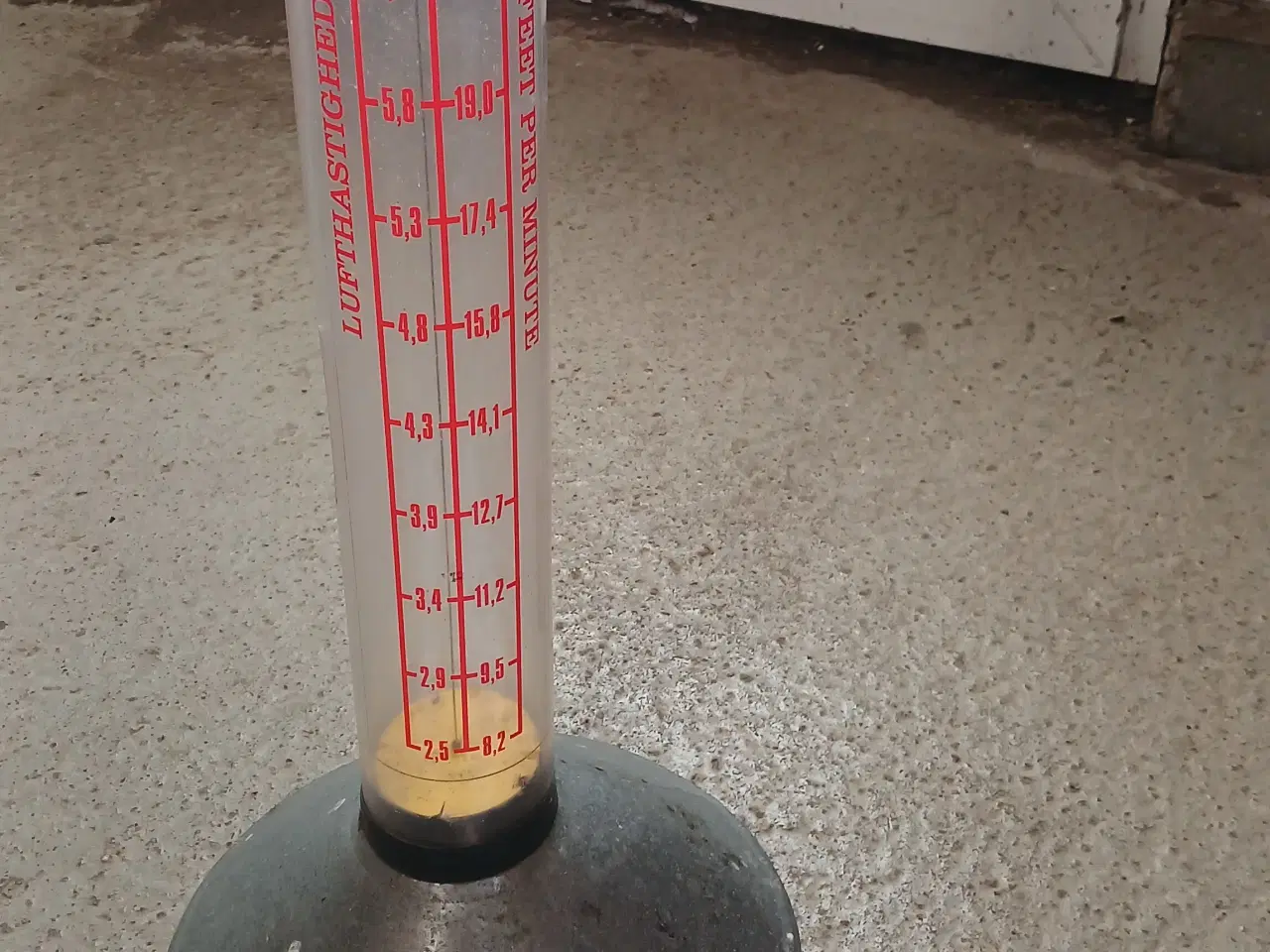 Billede 3 - Flowmeter til styring af luft i plantørreri