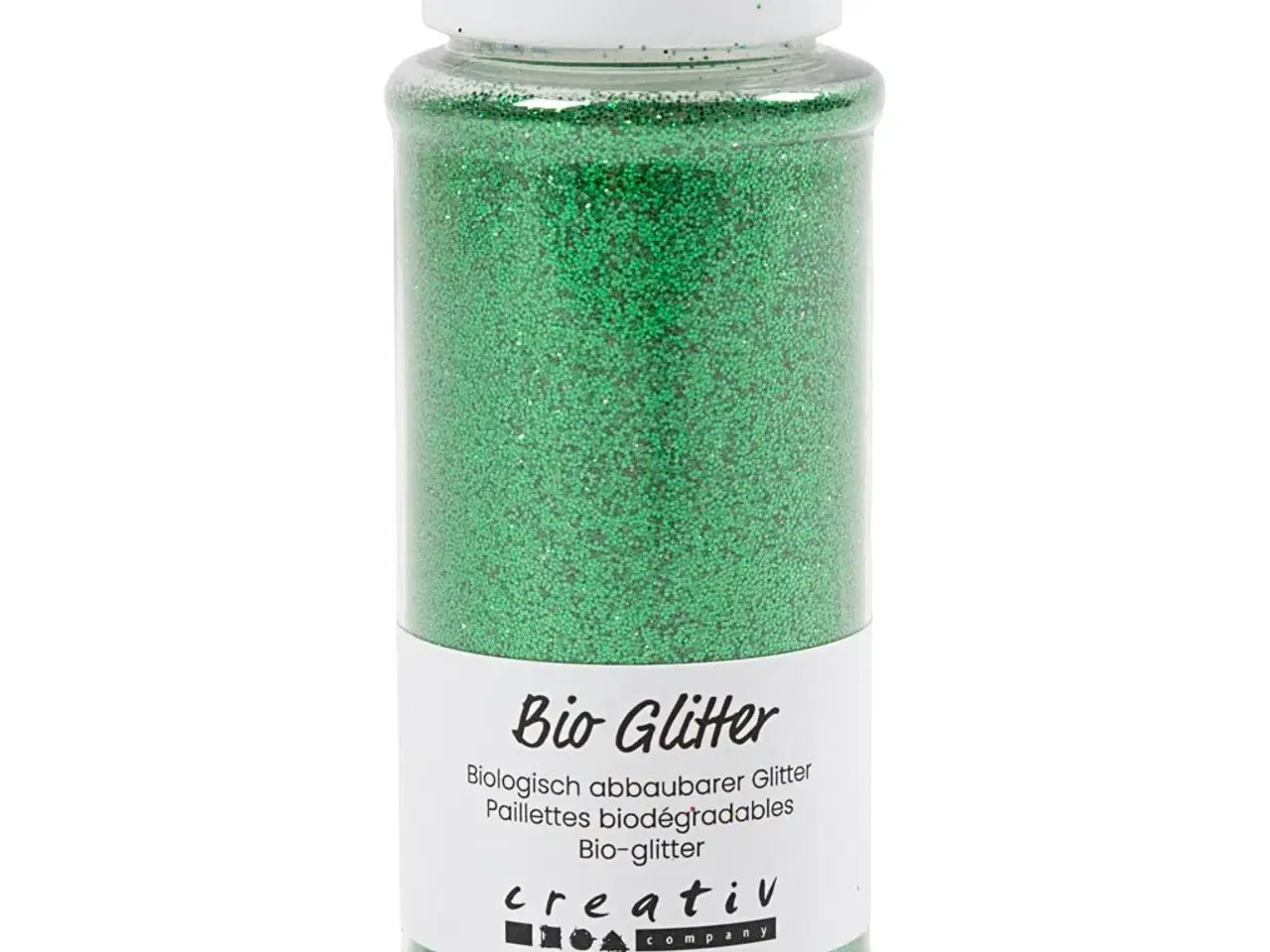 Billede 1 - Bionedbrydelig Grøn Glitter - 140 ml