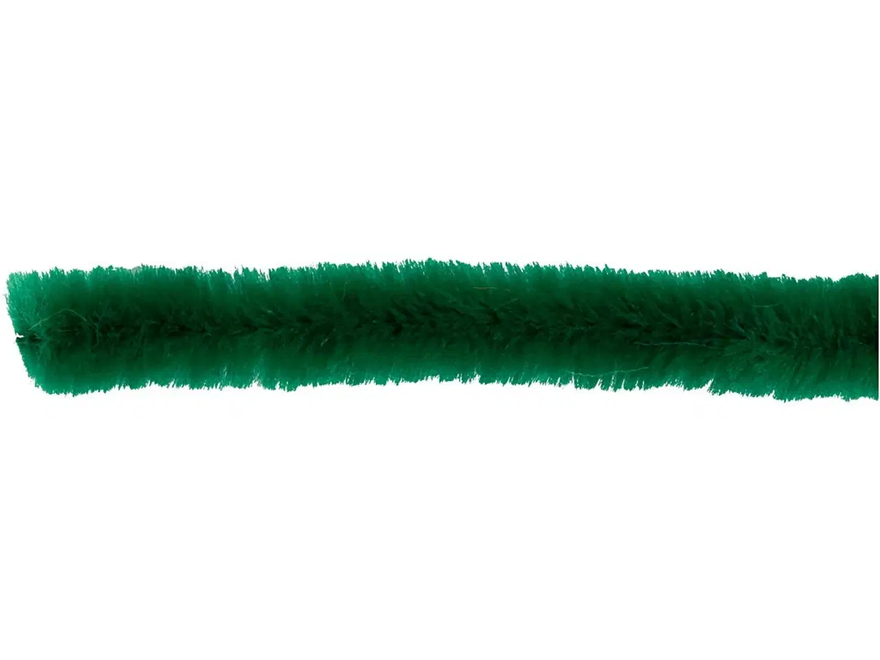 Billede 1 - Chenille, L: 30 cm, tykkelse 6 mm, mørk grøn, 50stk./ 1 pk.