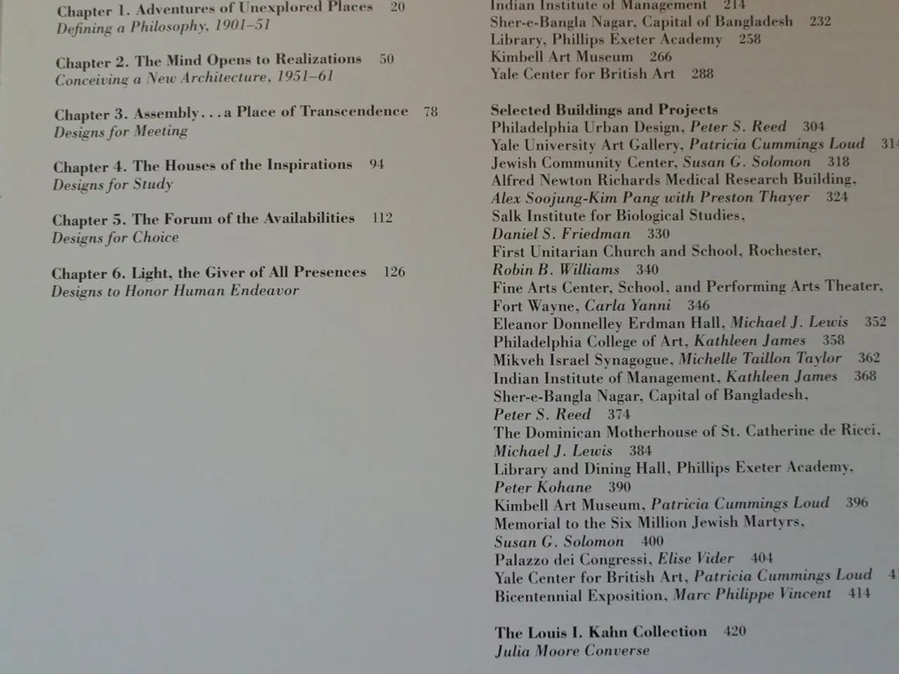 Billede 2 - louis i. kahn - in the realm of architecture, by d