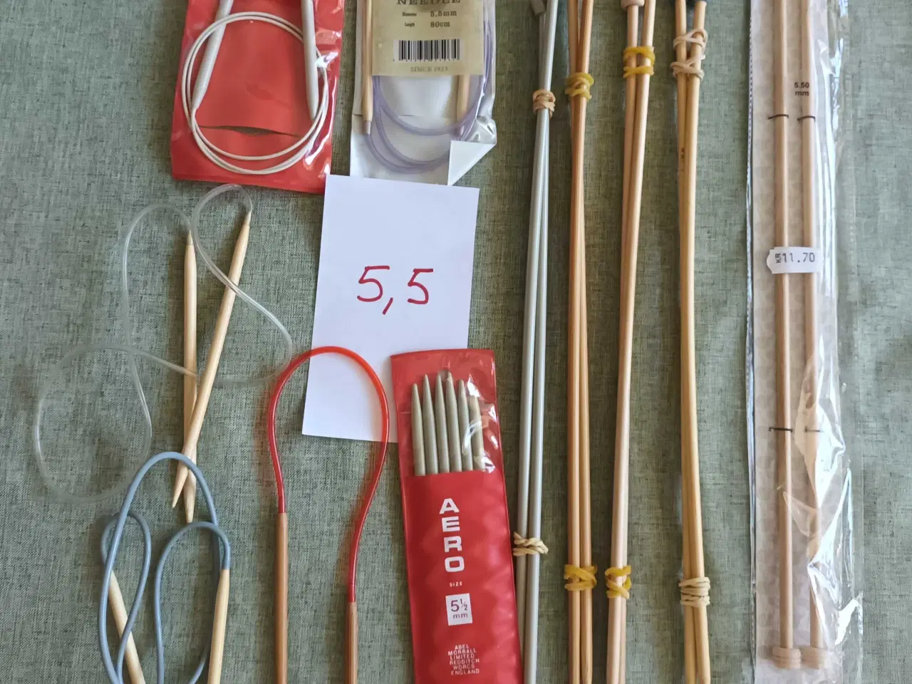 Billede 8 - Strikkepinde, rundpinde, strømpepinde og tilbehør