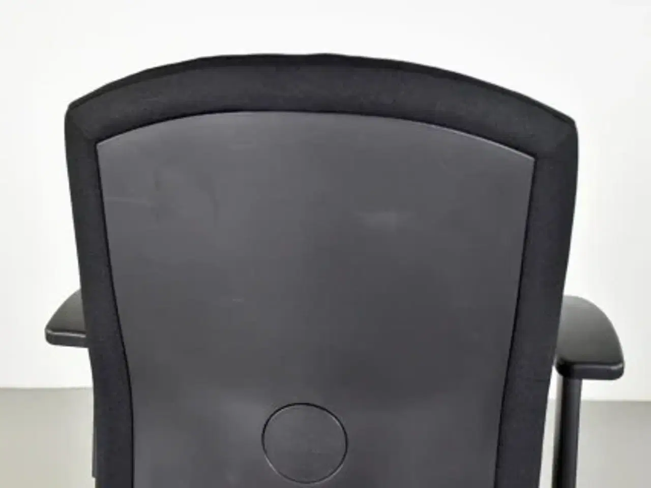 Billede 7 - Köhl kontorstol med sort polster og armlæn