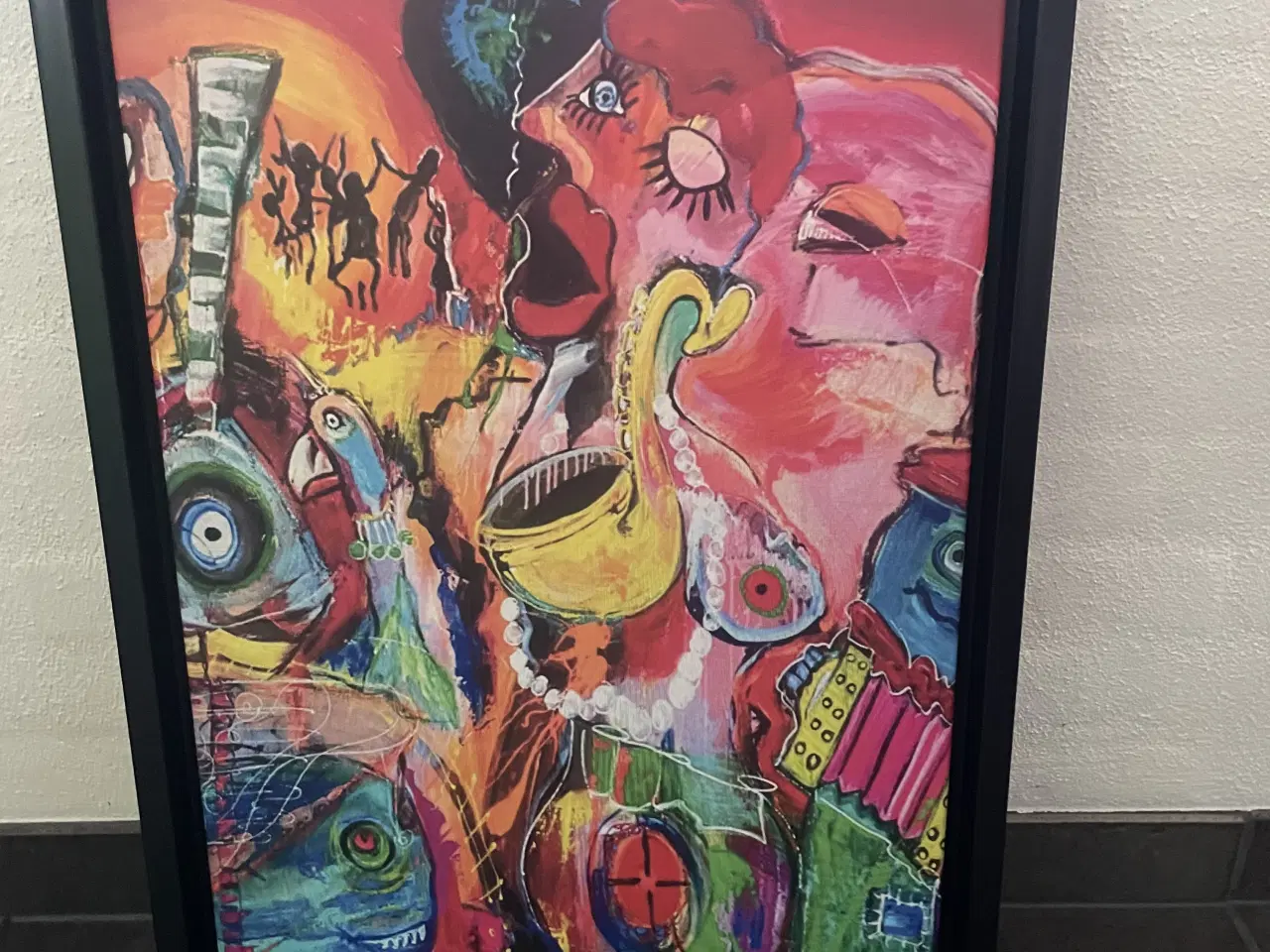 Billede 2 - Lærreds billeder uoriginale shu bi dua tema på san